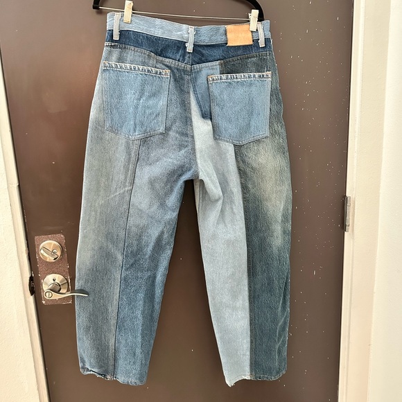 B SIDES Vintage Reworked Plein Jean - Picture 2 of 12